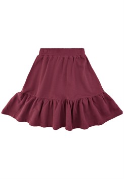 The New Daniella sweat skirt - Marron